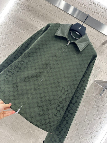 G 2025 new products Zipper jacket, coat and shorts set