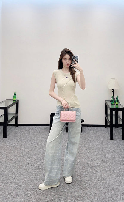 C 2025 new products Knitted tops