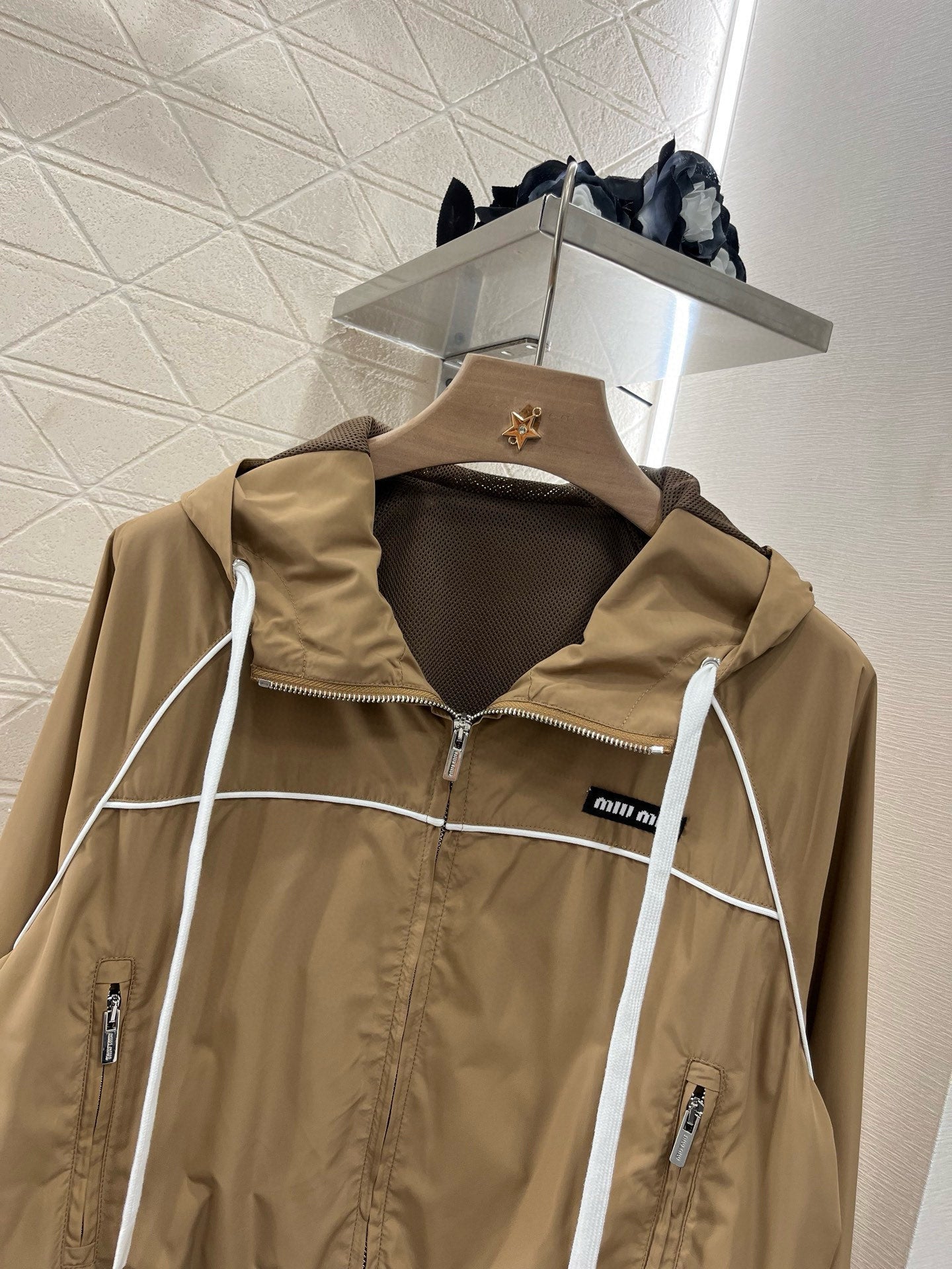 M 2025 new product Hooded jacket and shorts set