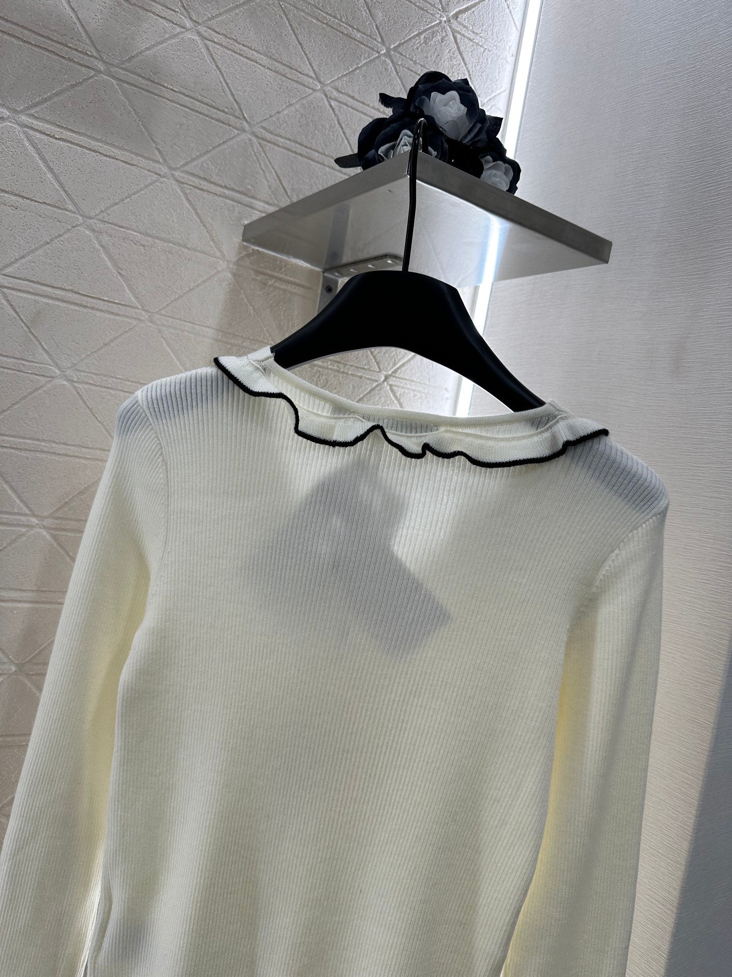 D 2025 new product Flower knitted cardigan