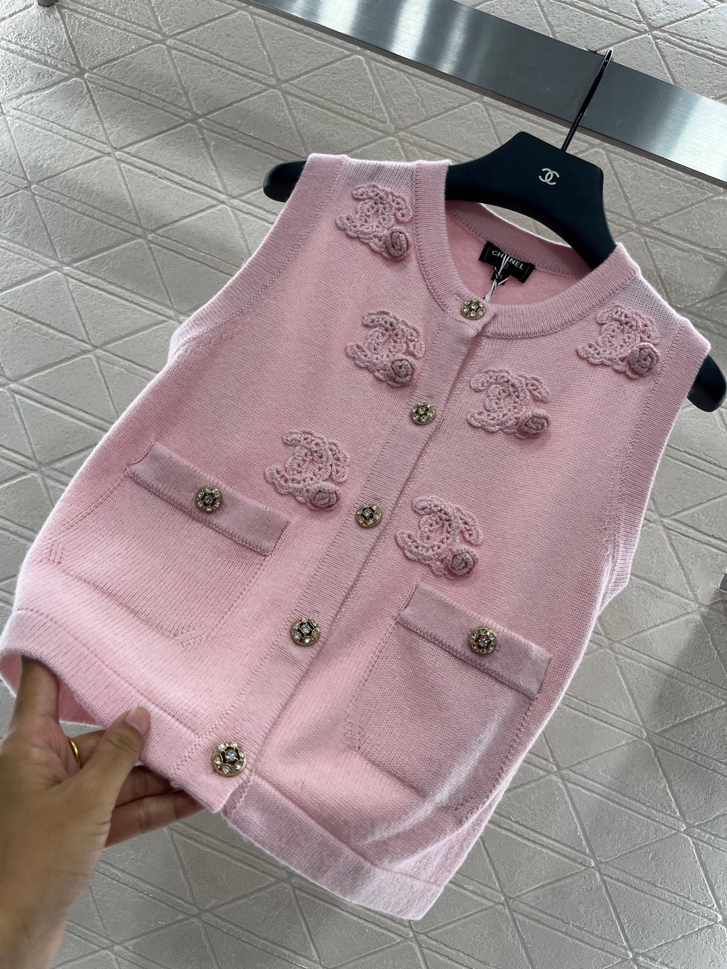 C 2025 new products Knitted vest