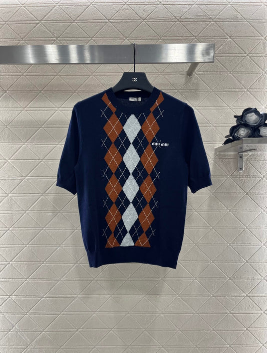 M 2025 new products Knitted short sleeves