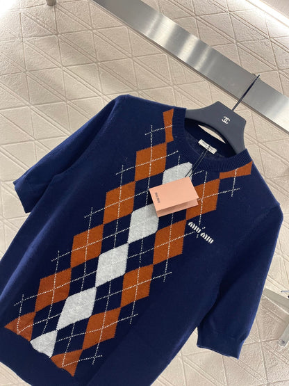 M 2025 new products Knitted short sleeves