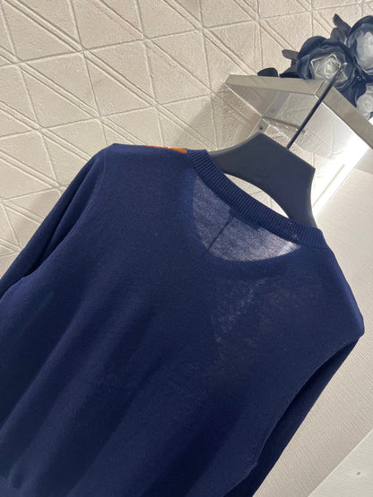 M 2025 new product Diamond knitted cardigan