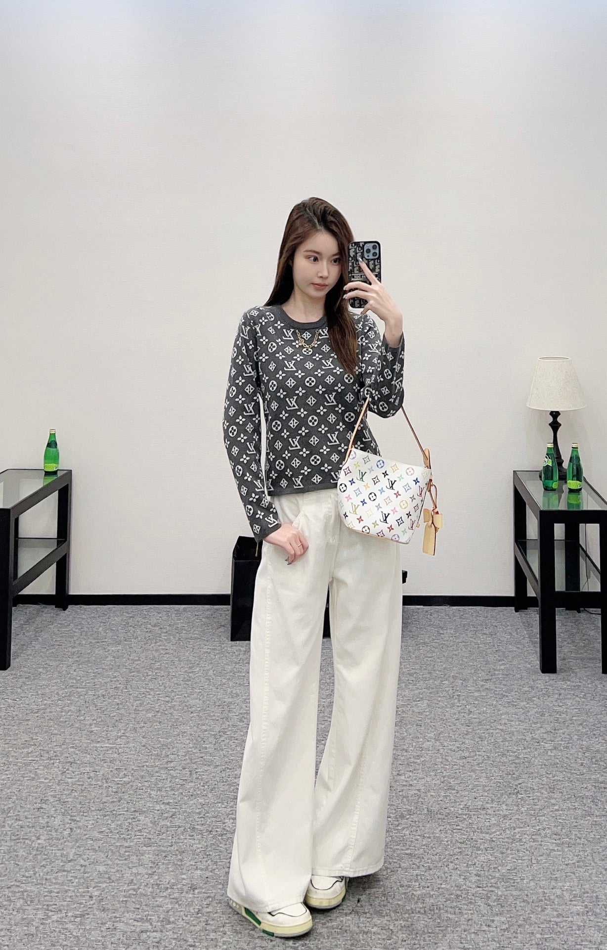 L 2025 new product Chain knitted long sleeves