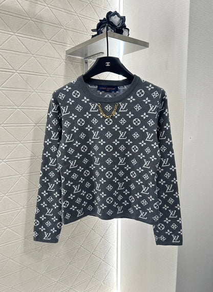 L 2025 new product Chain knitted long sleeves