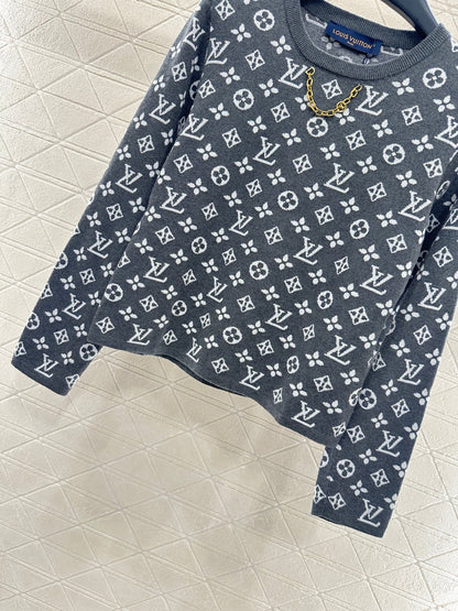 L 2025 new product Chain knitted long sleeves
