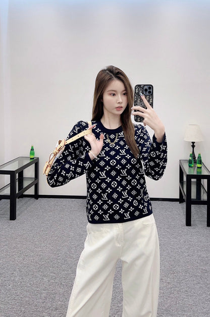 L 25 new product Chain knitted long sleeves