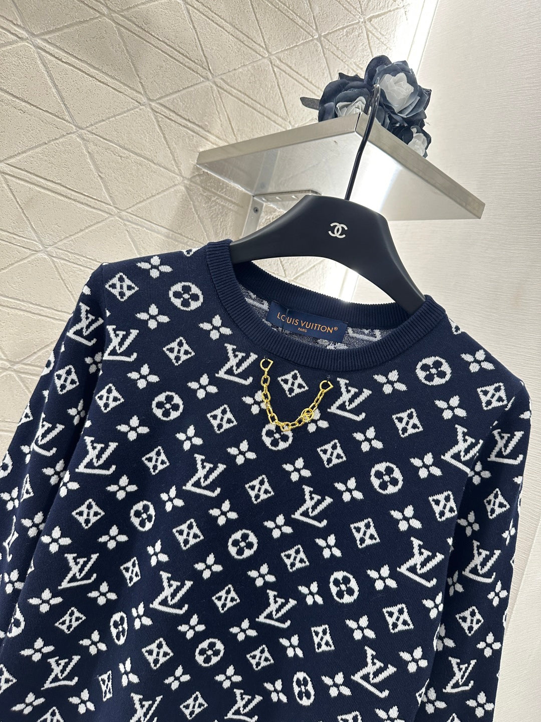 L 25 new product Chain knitted long sleeves