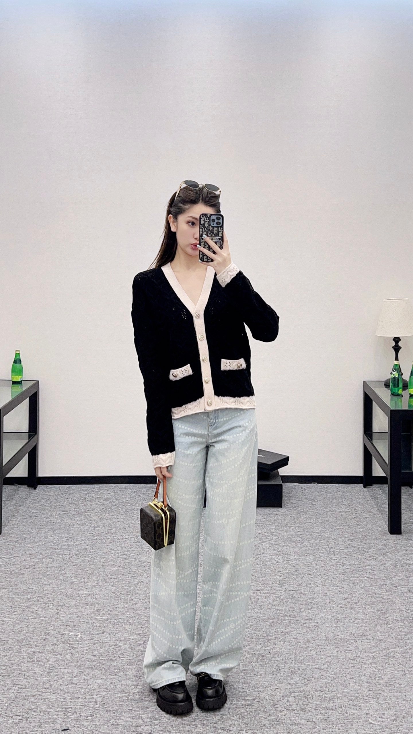 C 2025 new products Knitted cardigan