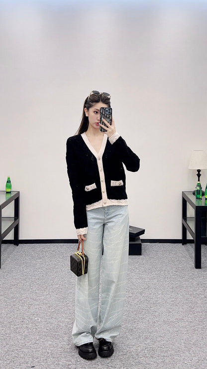 C 2025 new products Knitted cardigan