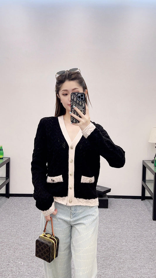 C 2025 new products Knitted cardigan