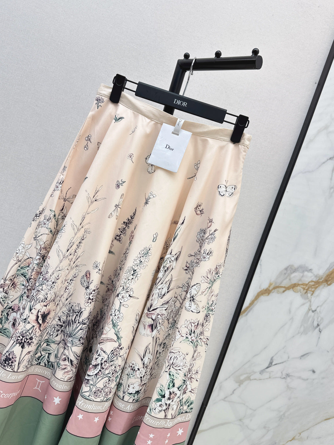 D 25ss printed skirt