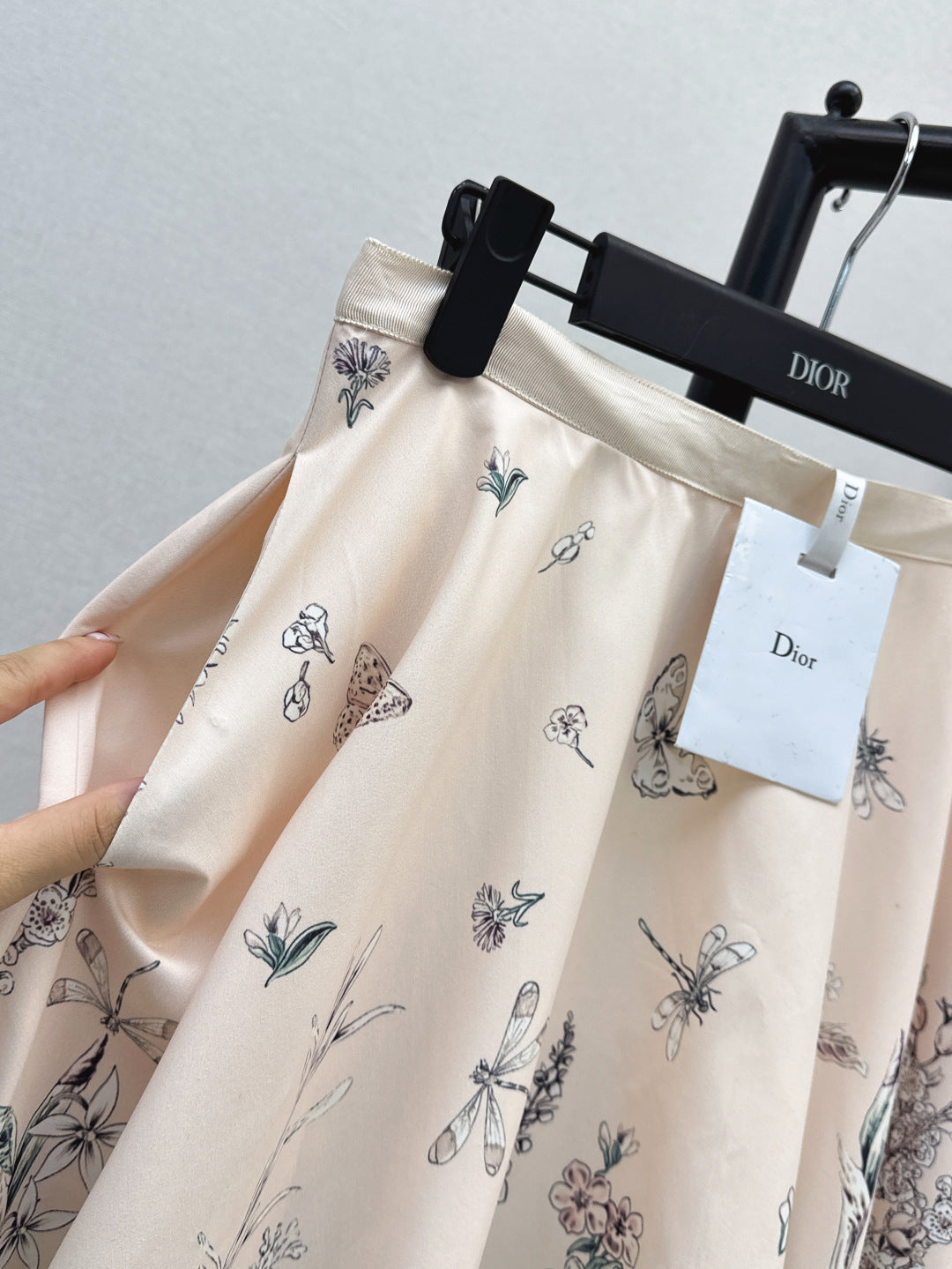 D 25ss printed skirt