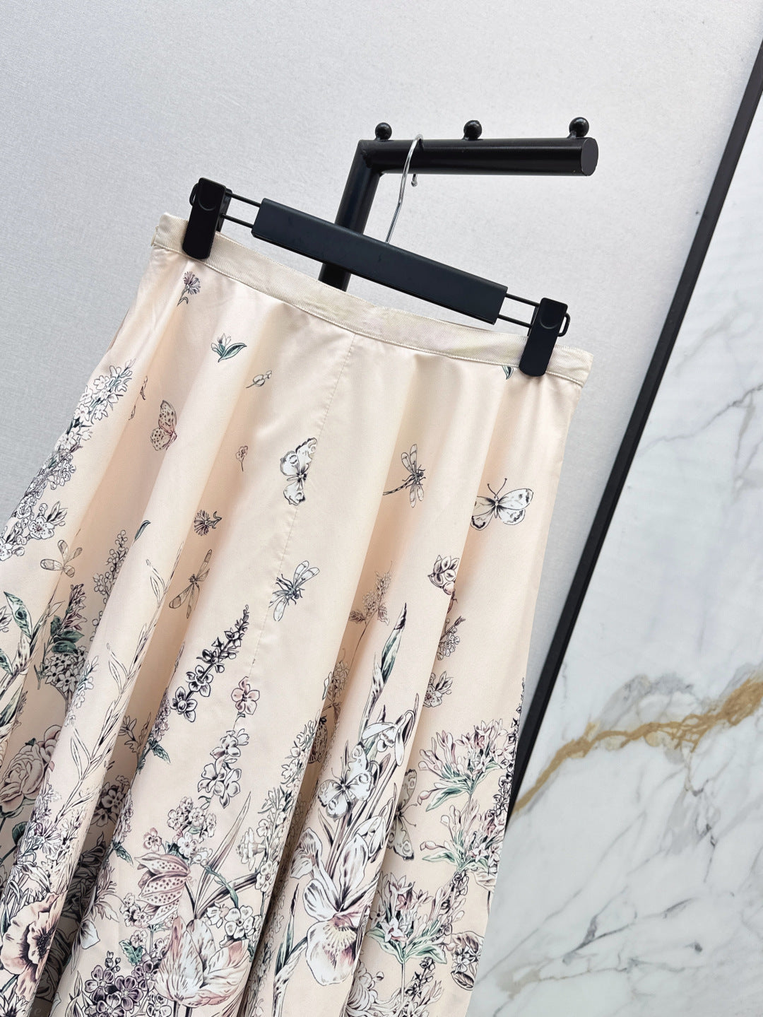 D 25ss printed skirt