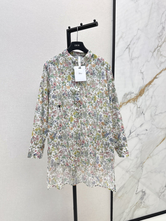 D 25ss printed shirt