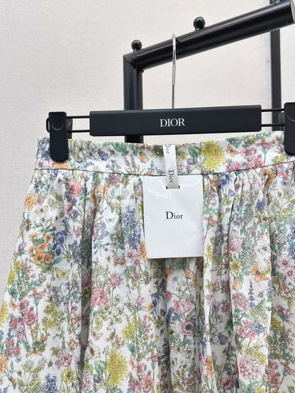 D 25ss printed skirt