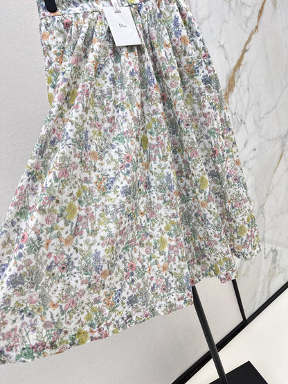 D 25ss printed skirt