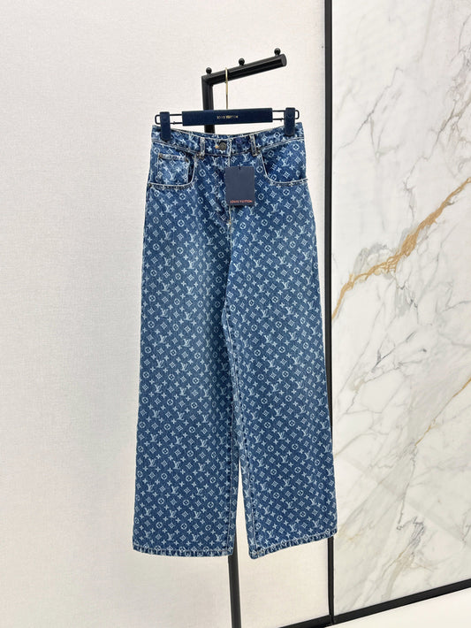 L 25fw jacquard jeans