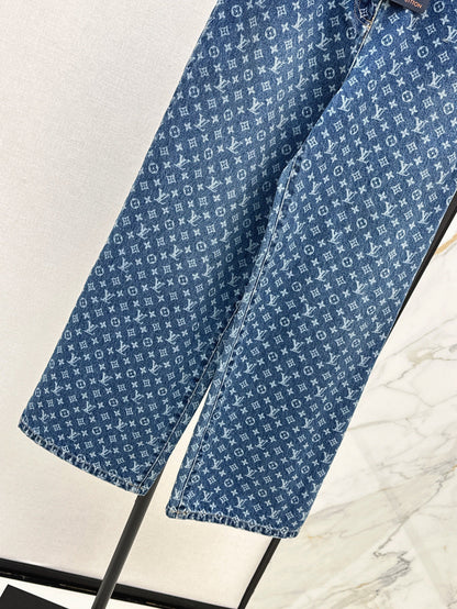L 25fw jacquard jeans