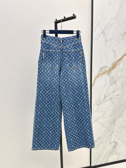 L 25fw jacquard jeans
