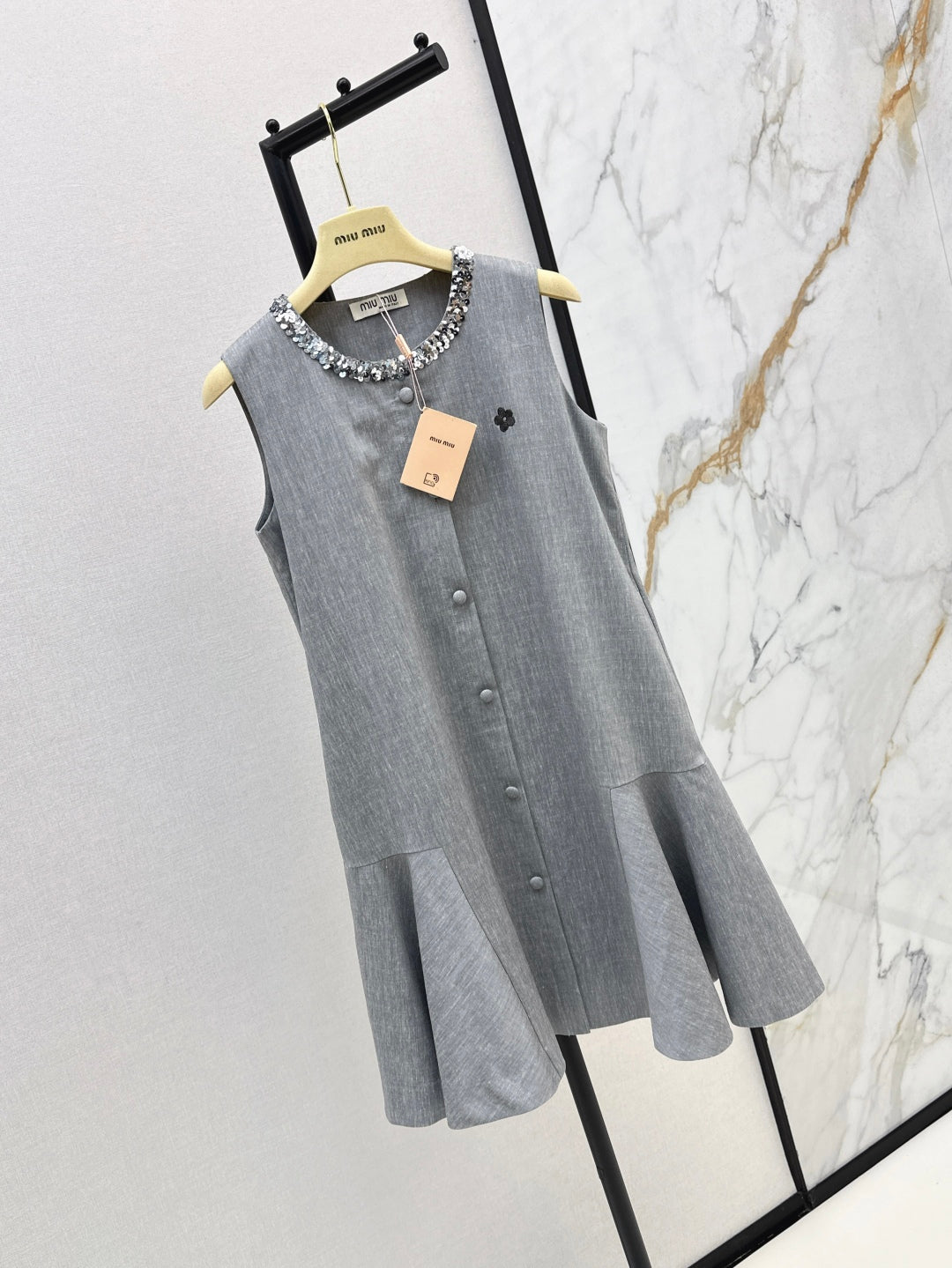 M 25ss embroidered dress