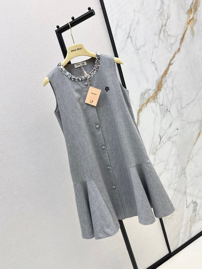 M 25ss embroidered dress