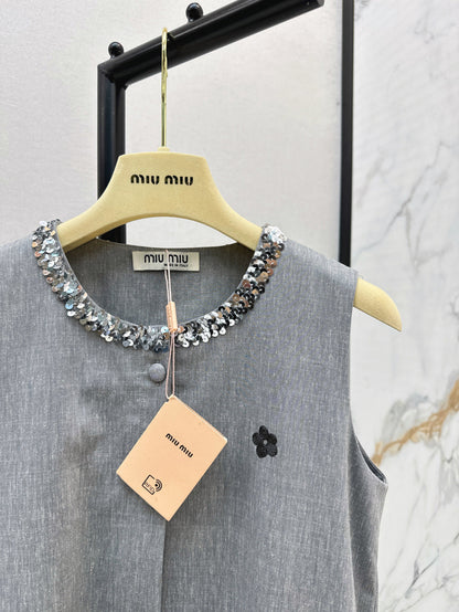 M 25ss embroidered dress