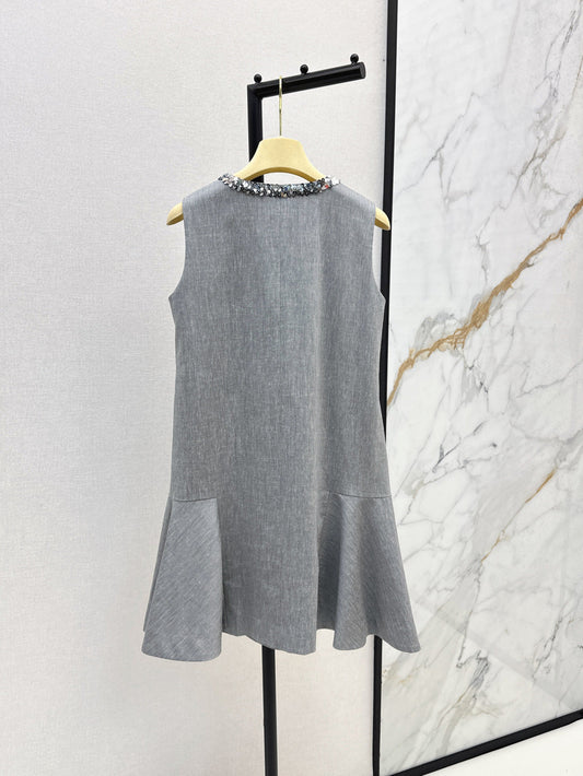 M 25ss embroidered dress