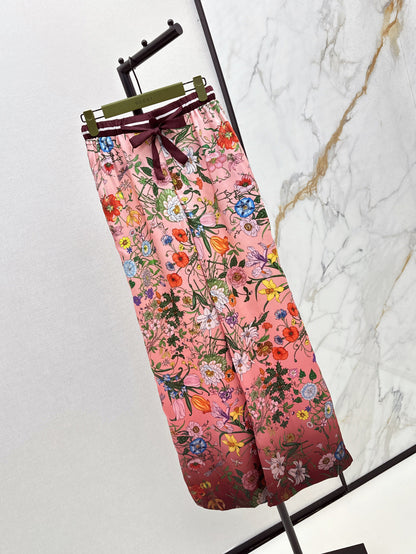 G 25fw printed pants