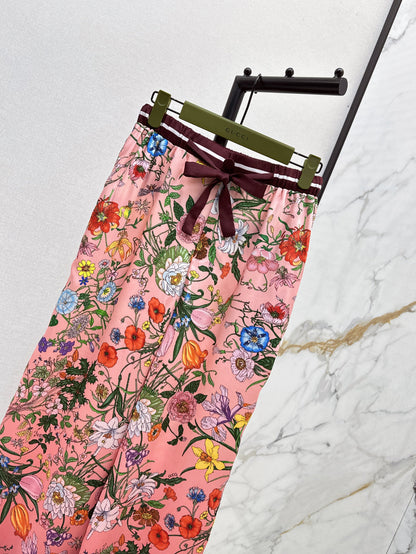 G 25fw printed pants