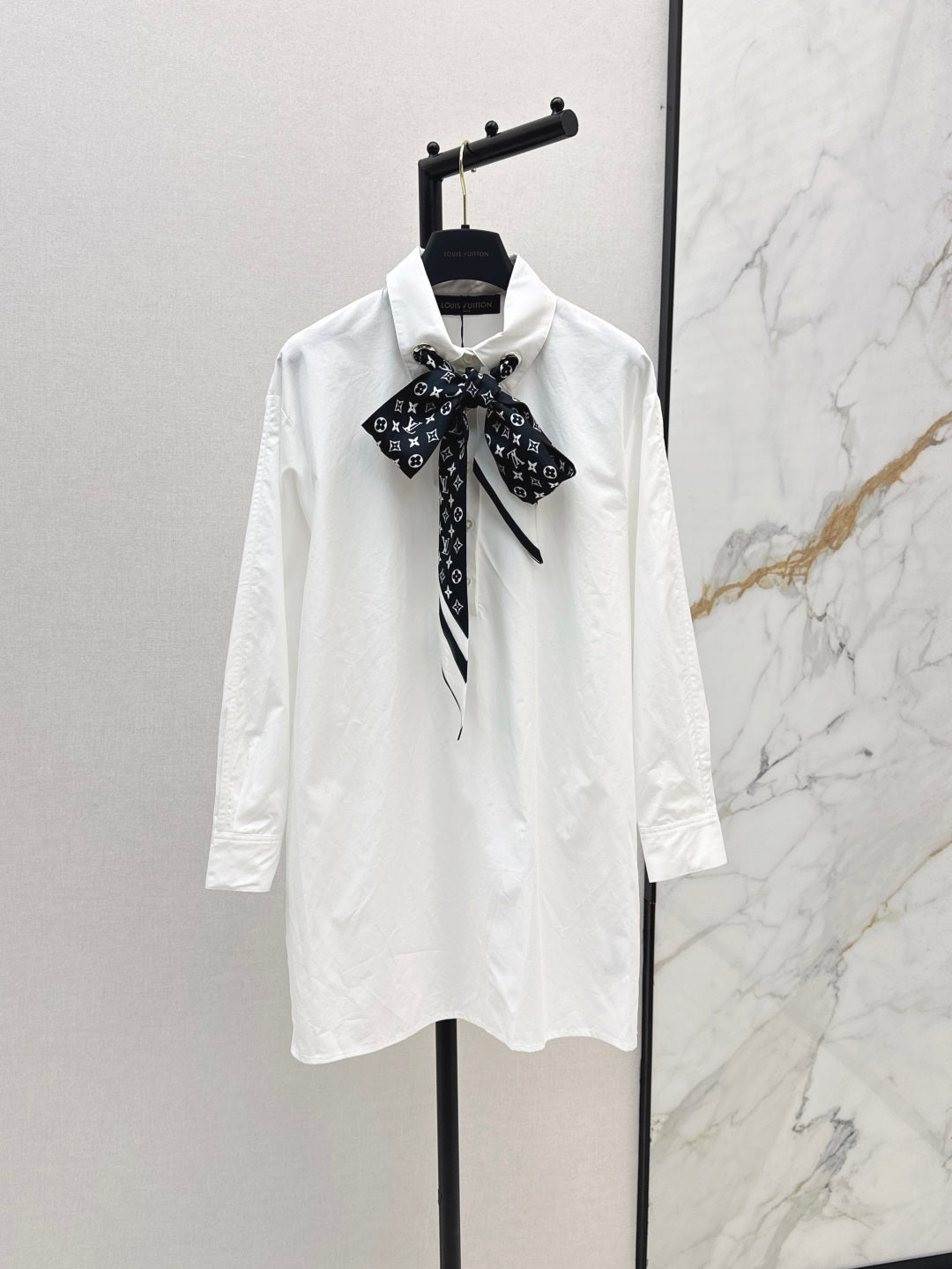 L 25fw scarf shirt