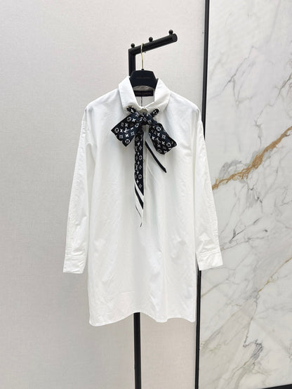 L 25fw scarf shirt