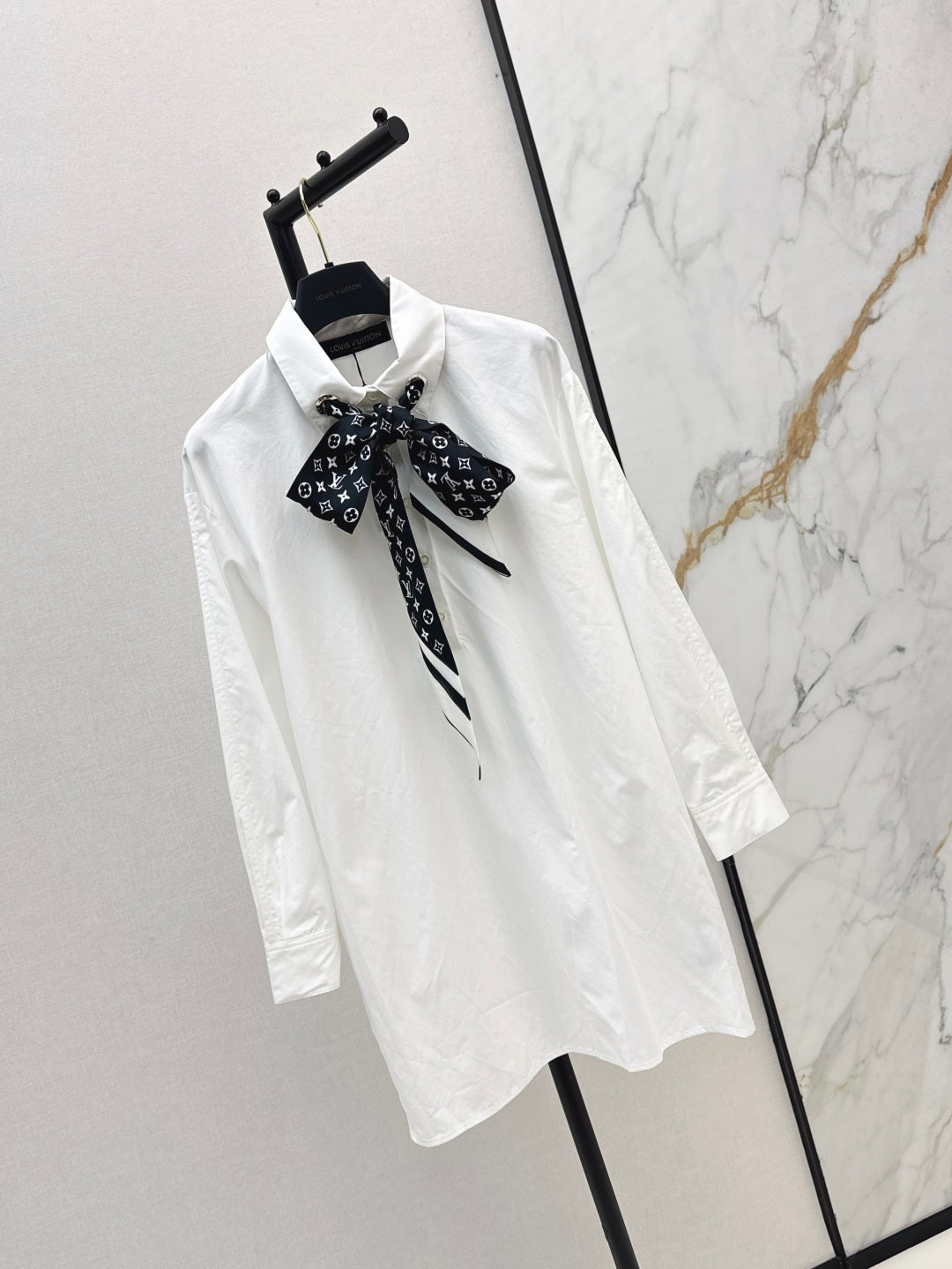 L 25fw scarf shirt