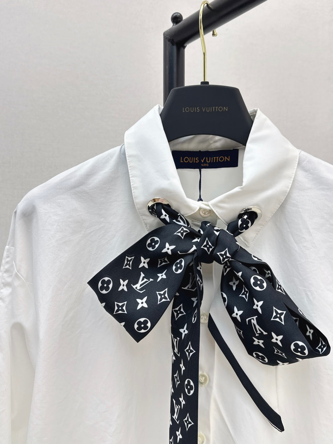 L 25fw scarf shirt