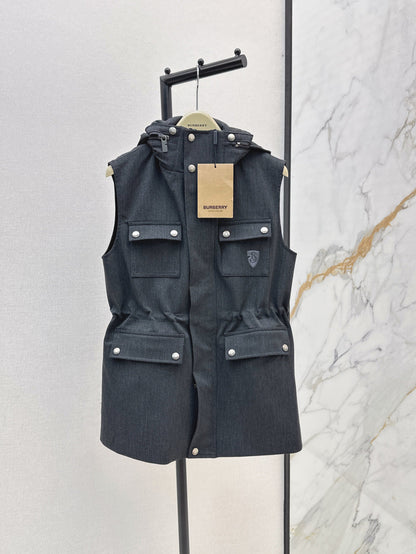 Bur 25fw embroidered vest