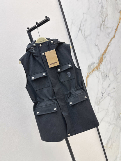 Bur 25fw embroidered vest