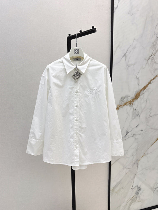 Lo 25ss embroidered shirt