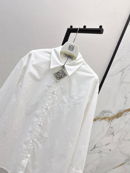 Lo 25ss embroidered shirt