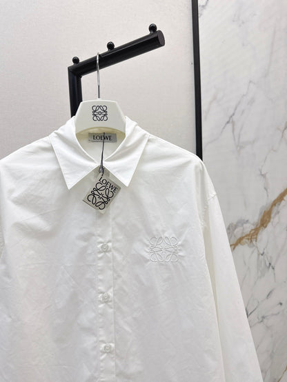 Lo 25ss embroidered shirt