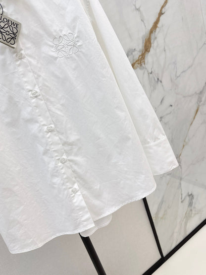 Lo 25ss embroidered shirt