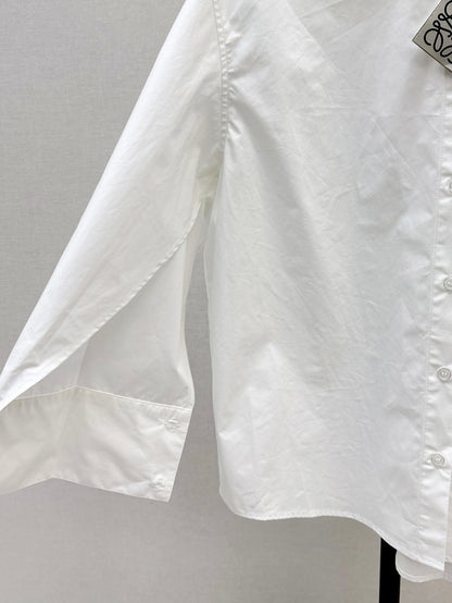 Lo 25ss embroidered shirt