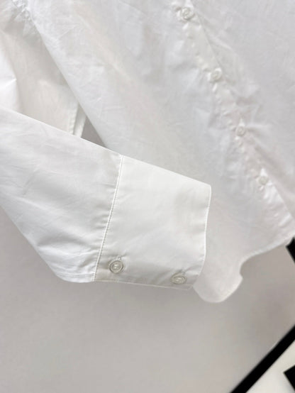 Lo 25ss embroidered shirt