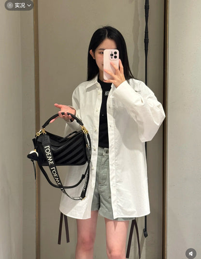 Lo 25ss embroidered shirt