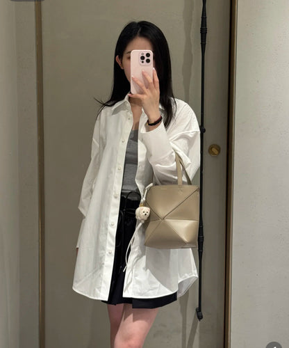Lo 25ss embroidered shirt