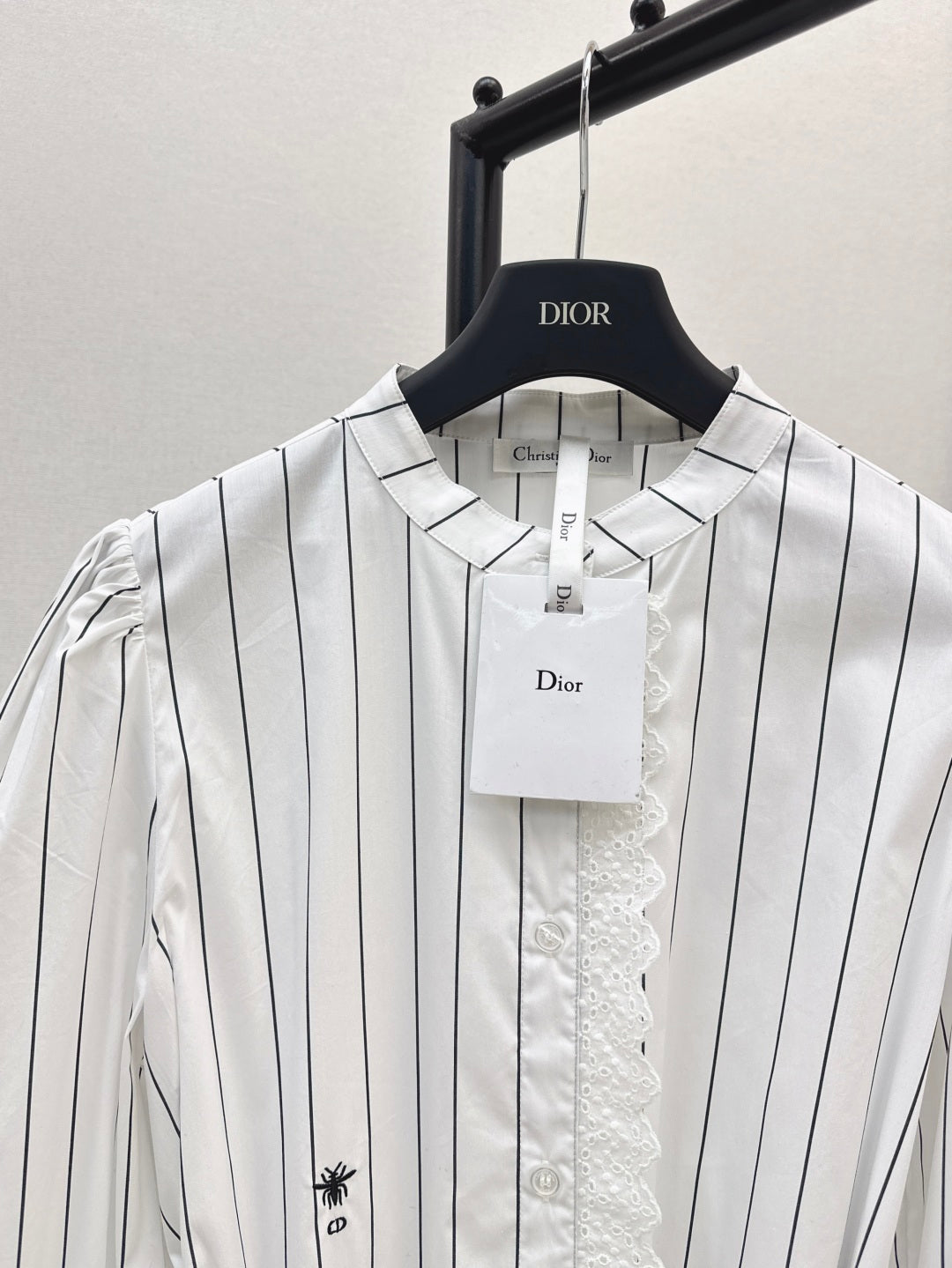 D 25fw embroidered dress