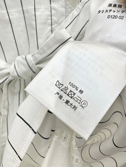 D 25fw embroidered dress