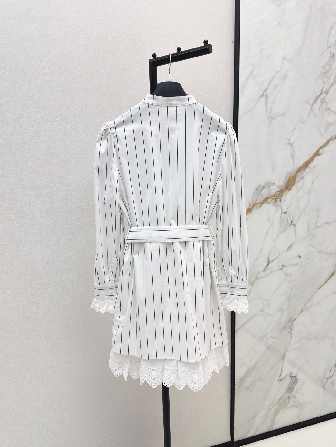 D 25fw embroidered dress