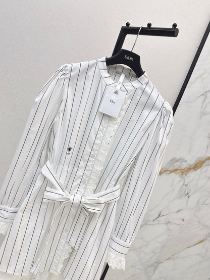 D 25fw embroidered dress