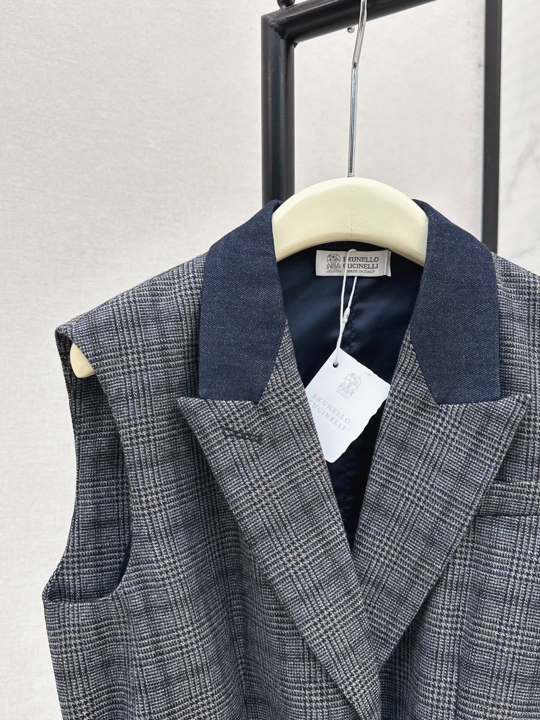 Bru 25fw plaid vest